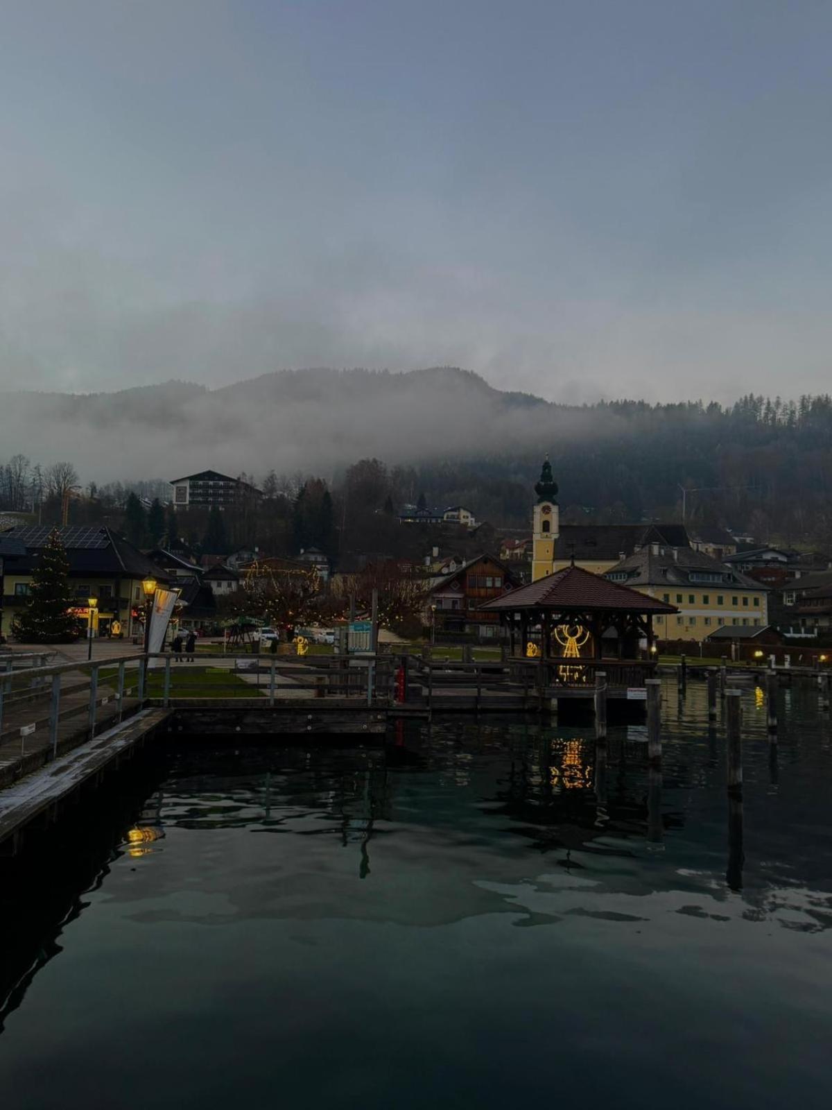 Gemütliche Landhausvilla mit Kamin und Kachelofen Unterach am Attersee Exterior foto
